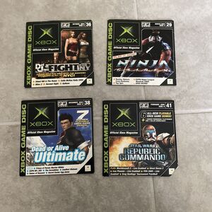 4 Original Xbox Official Xbox Magazine Demo discs, games. 29, 36, 38, 41